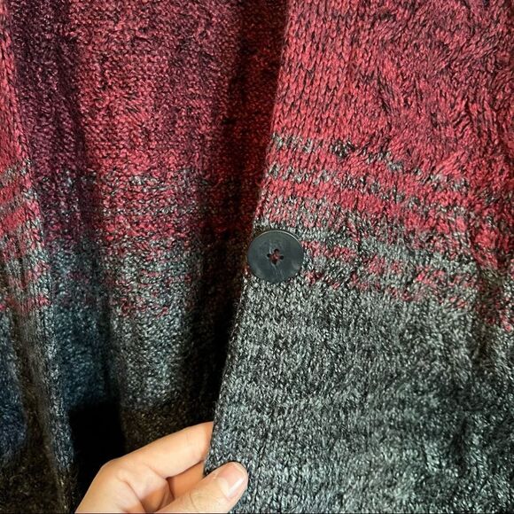 J.Jill petites colourful single button cardigan - Picture 4 of 13